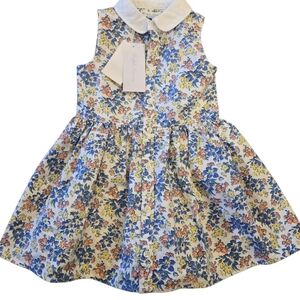 The Polo Ralph Lauren Floral Oxford Shirtdress in size 18 months